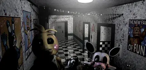 Аниматроники в игре Five Nights at Freddy's 2