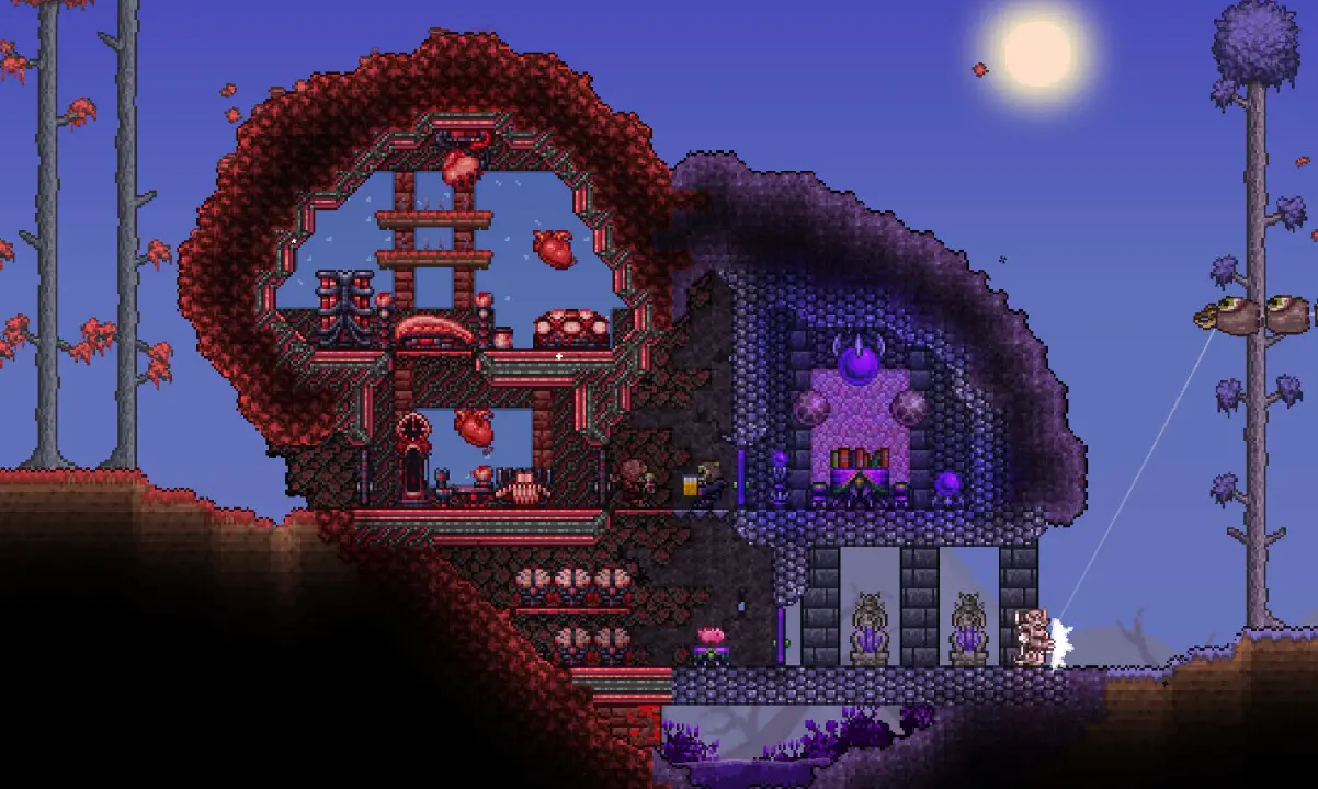 Terraria бесплатная версия на андроид геймплей