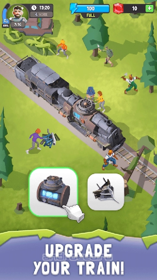 Поезд Надежды (Train of Hope) Мод [Бесплатные покупки] - скриншот геймплея 2